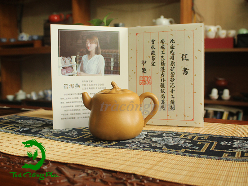 Ấm Tử Sa Cà Đoạn Nguyên Khoáng Đoạn Nê - ATS1249